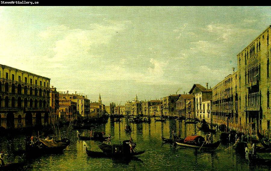 Canaletto vy over canal grande i venedig